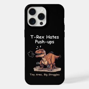 T-Rex Haat Push-ups: Kleine Armen, Grote Strijd iPhone 15 Pro Max Hoesje