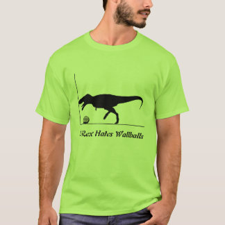 T-Rex haat Wallballen T-shirt