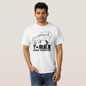 T-Rex Hates Poussez les T-shirts (Devant entier)