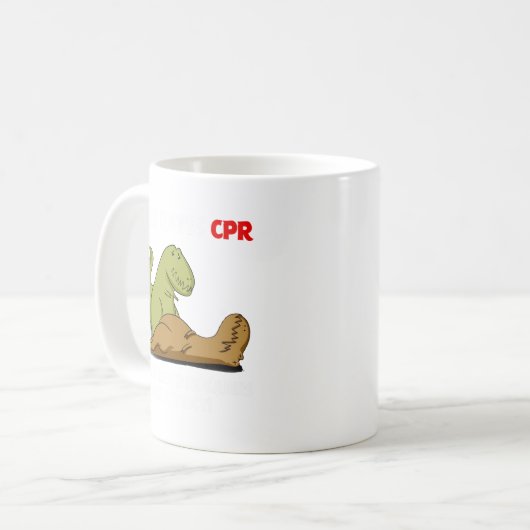 T-REX HATTE CPR MUG (Devant gauche)