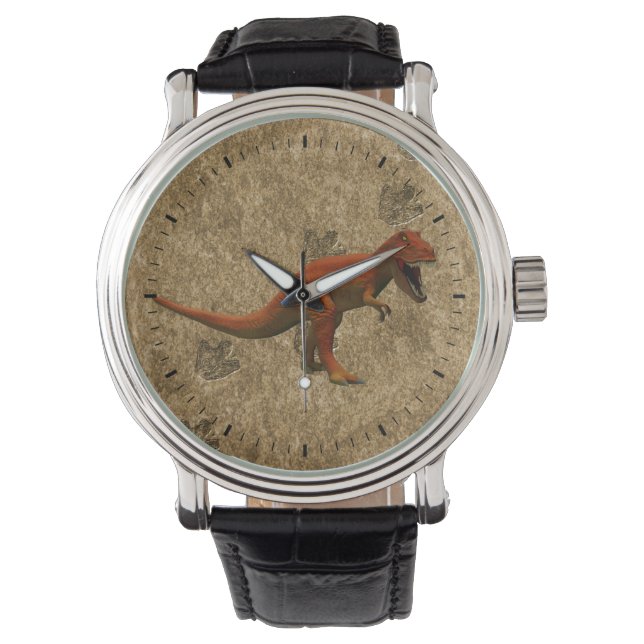T Rex Horloge (Voorkant)