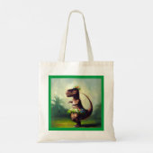 T Rex Hula Dancer Tote Bag (Achterkant)