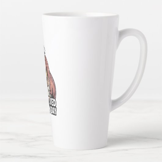 T-Rex I Survived Turkey Day Chef Latte Mok (Rechts)