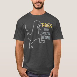 T rex is mijn gedistilleerde dier t-shirt