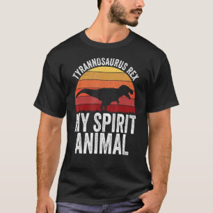 T Rex is mijn geestdier Tyrannosaurus Rex Dinos T-shirt