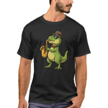 T-Rex Jazzmuzikant T-Shirt
