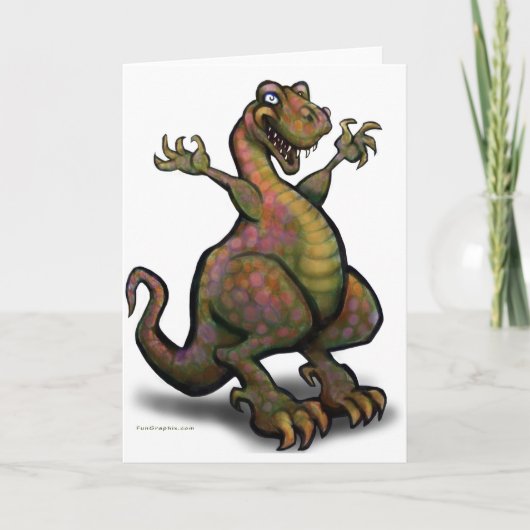 T-Rex Kaart (Voorkant)