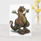 T-Rex Kaart (Gele Bloem)