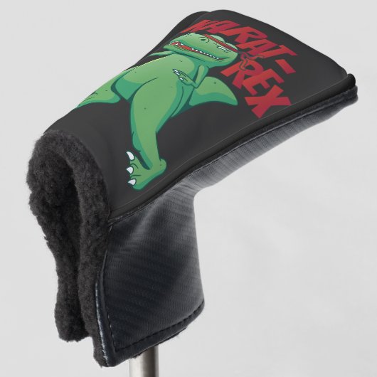 T-Rex Karate Golfheadcover (3/4 voorkant)