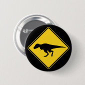 T-Rex-knop Ronde Button 5,7 Cm (Voorkant /achterkant)