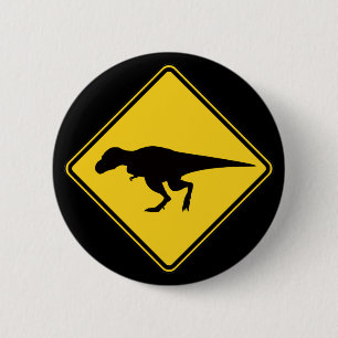 T-Rex-knop Ronde Button 5,7 Cm