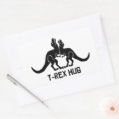 T-Rex knuffel Sticker (Envelop)