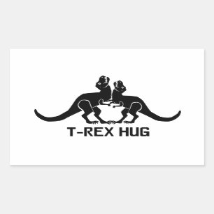 T-Rex knuffel Sticker