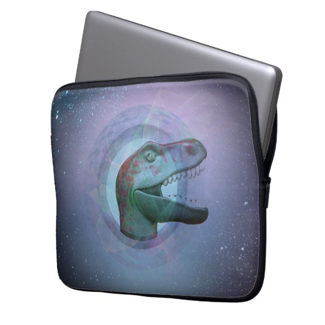 T-Rex Laptop Sleeve (Voorkant Links)