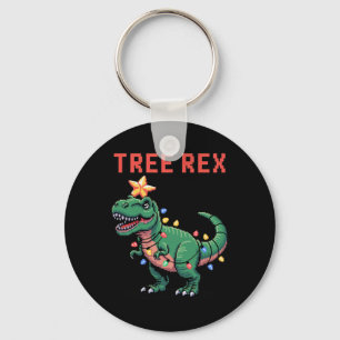 T-Rex lelijke kersttrui dinosaurus  Sleutelhanger