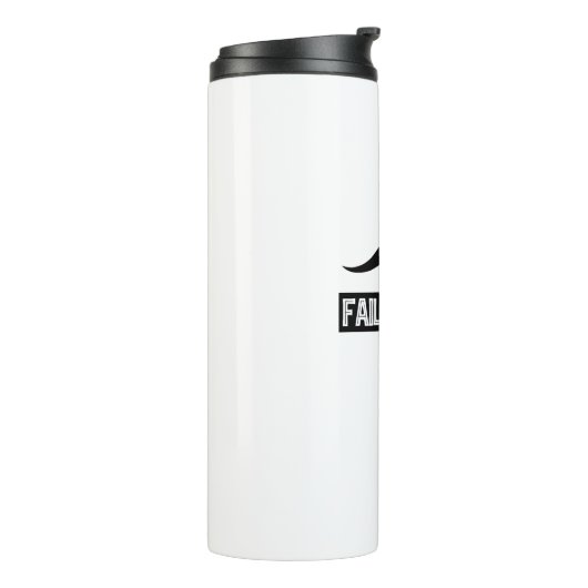 T-Rex mislukt Vegan Thermosbeker (Gedraaid links)