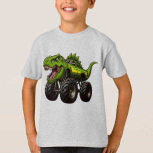 T-Rex Monster Truck T-shirt