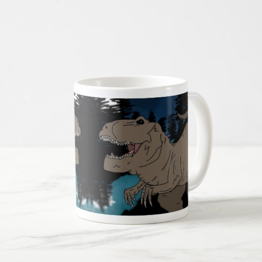 T Rex Mug (Devant droit)