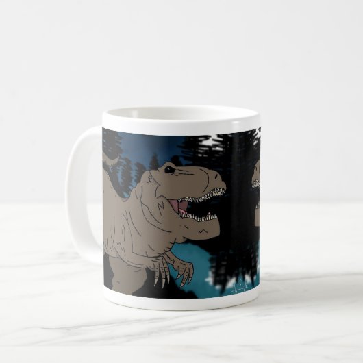 T Rex Mug (Devant gauche)