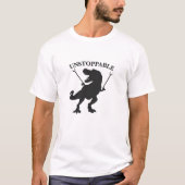 T-rex niet te stoppen - Kies achtergrondkleur T-shirt (Voorkant)