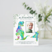 T Rex Oerwoud Birthday Party (Staand voorkant)