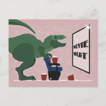T Rex op Filmavond Ansichtkaart