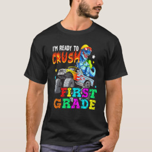 T Rex op Monster Truck - Im klaar om eerste G te v T-shirt