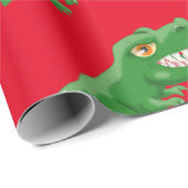 T-Rex-pakpapier Cadeaupapier (Rol Hoek)