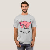 T-Rex Pâques Struggle T-Shirt (Devant entier)