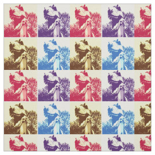 T-Rex Pop Art Stof