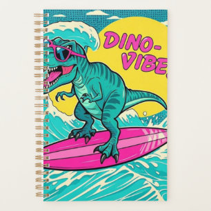 T-Rex portant des lunettes de soleil et chevauchan