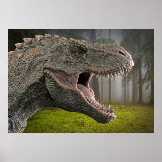 T-rex Poster (Voorkant)