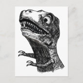 T-Rex Rage Meme - Briefkaart (Voorkant)