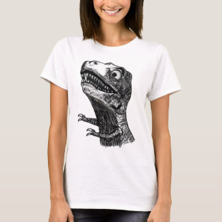 T-Rex Rage Mème - T-Shirt pour dames