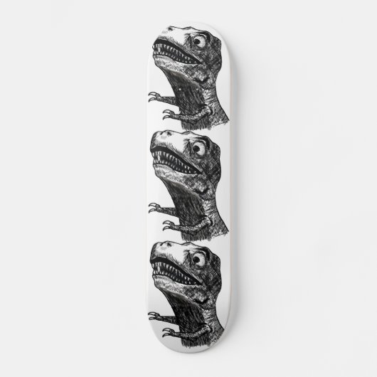 T-Rex Razernij Meme - Skateboard (Voorkant)