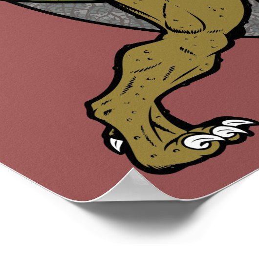 t-Rex Rules Poster (Coin)