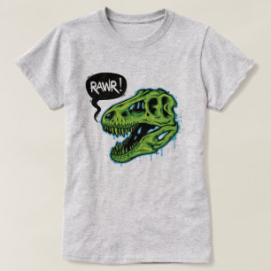 T-Rex schedel T-shirt