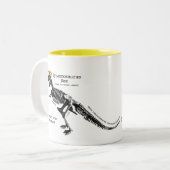 T Rex skelet mok koning dinosaurussen (Voorkant links)