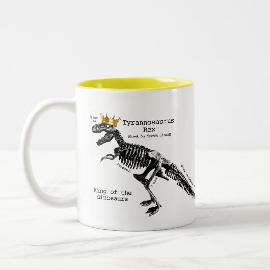 T Rex skelet mok koning dinosaurussen (Links)