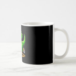 T-rex Skelet Speler Dinosaurus Koffiemok
