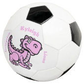 T Rex Soccer Ball - Rose (3/4)