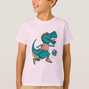 T-rex-speldensport, Funny Soccer Dinosaur Lovers T-shirt