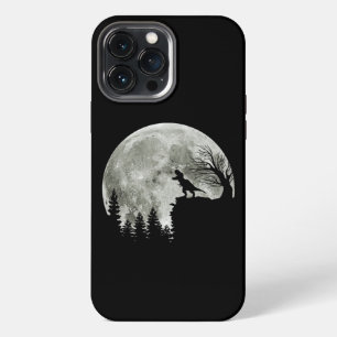 T Rex Staand Op Berg Maneschijn Halloween iPhone 13 Pro Max Hoesje