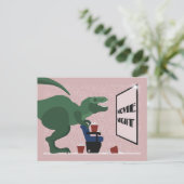 T Rex sur la carte postale de soirée cinéma (Debout devant)