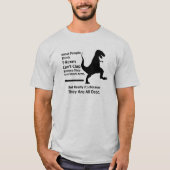T-REX T-SHIRT (Voorkant)
