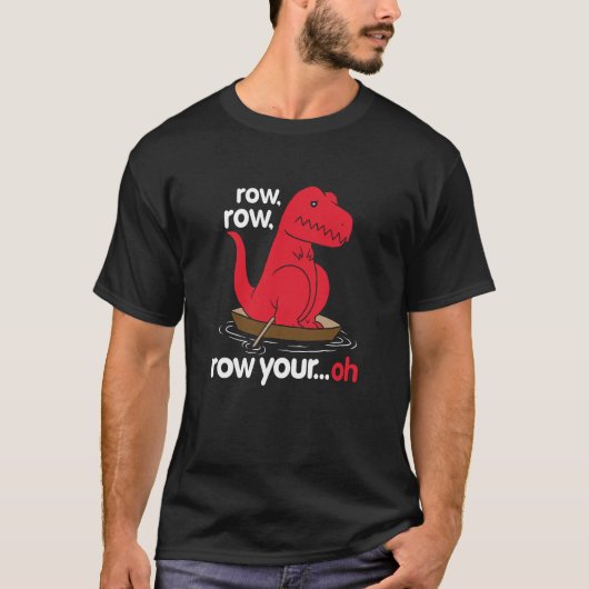 T Rex T Shirt T Rex Hates Roaming (Voorkant)