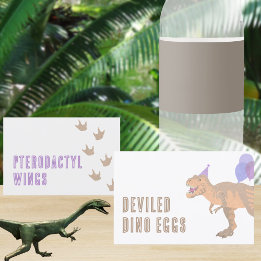 T-Rex Tan do-it-yourself Plaqué Dinosaure Cartes D