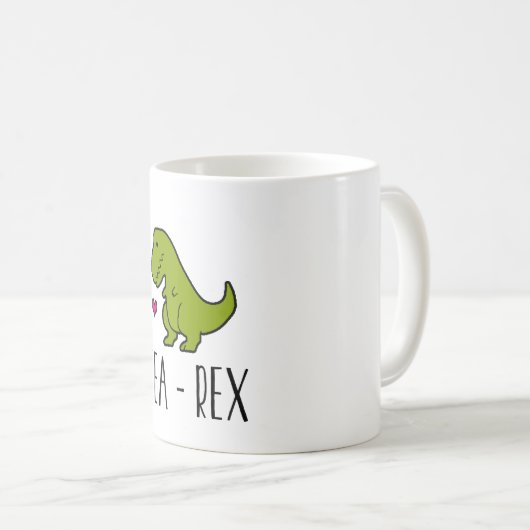 T-Rex tasse de thé (Devant droit)