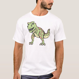 T-rex! Tekst! T-shirt