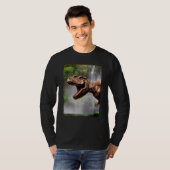 T-Rex The Dinosaur of the Jungle Waterfall T-shirt (Voorkant volledig)
